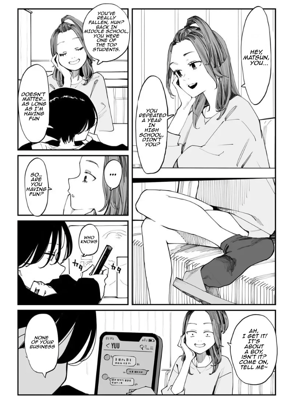 Imasara desu ga, Osananajimi o Suki ni Natteshimaimashita Chapter 25.6 page 2 - 