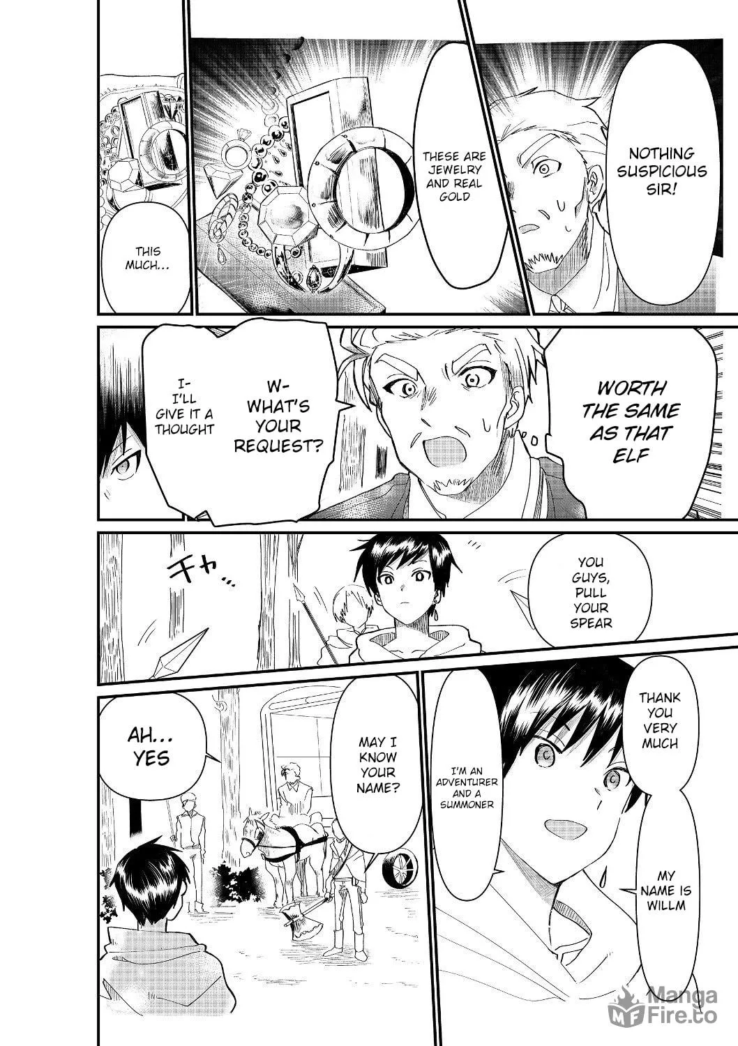 Imiko to Yobareta Shoukanshi Chapter 3.1 page 35 - 