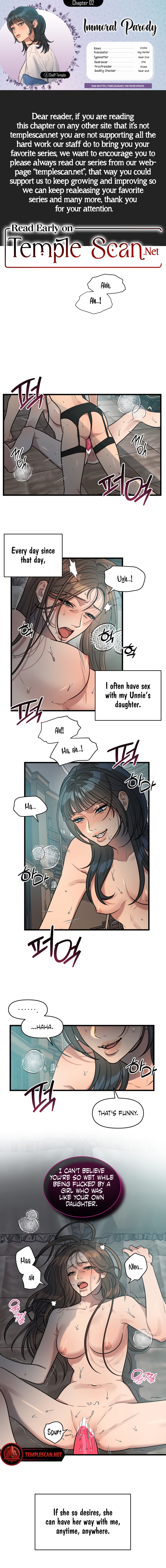 Immoral Parody Chapter 2 page 1 - 