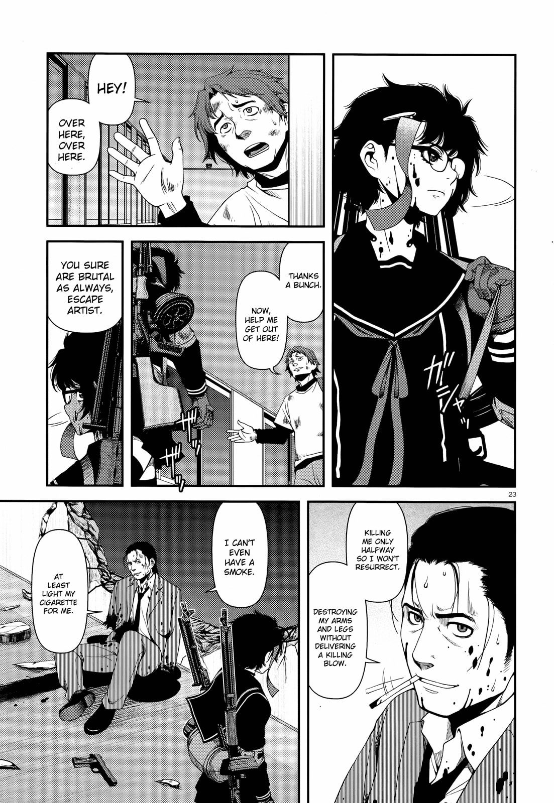Immortal Hounds Chapter 2 page 23 - 