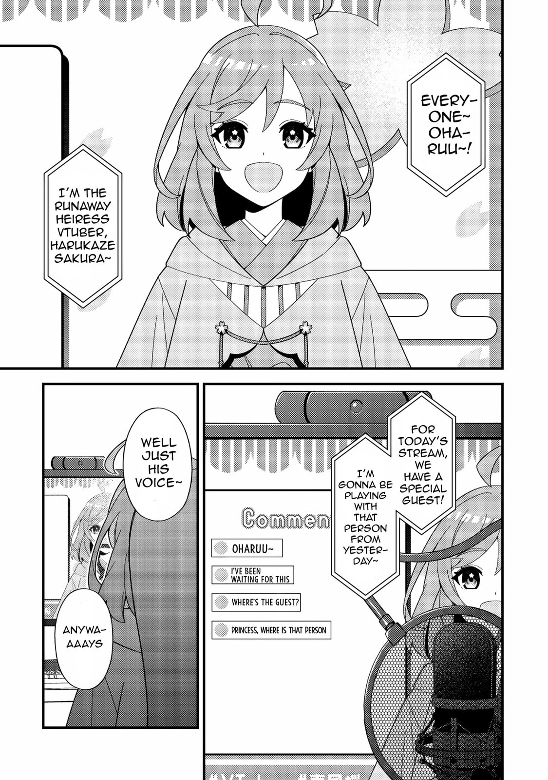 Imouto no Haishin ni Hairikondara VTuber Atsukai sareta Ken Chapter 1 page 2 - 