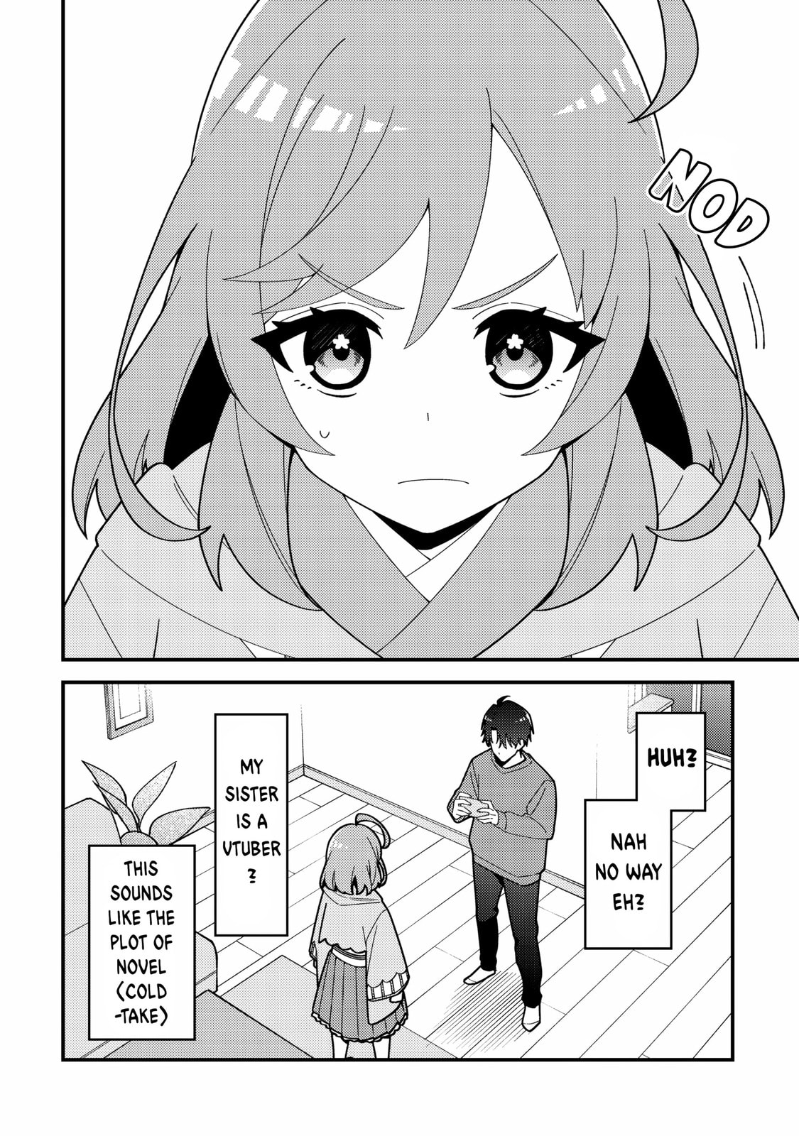 Imouto no Haishin ni Hairikondara VTuber Atsukai sareta Ken Chapter 1 page 11 - 