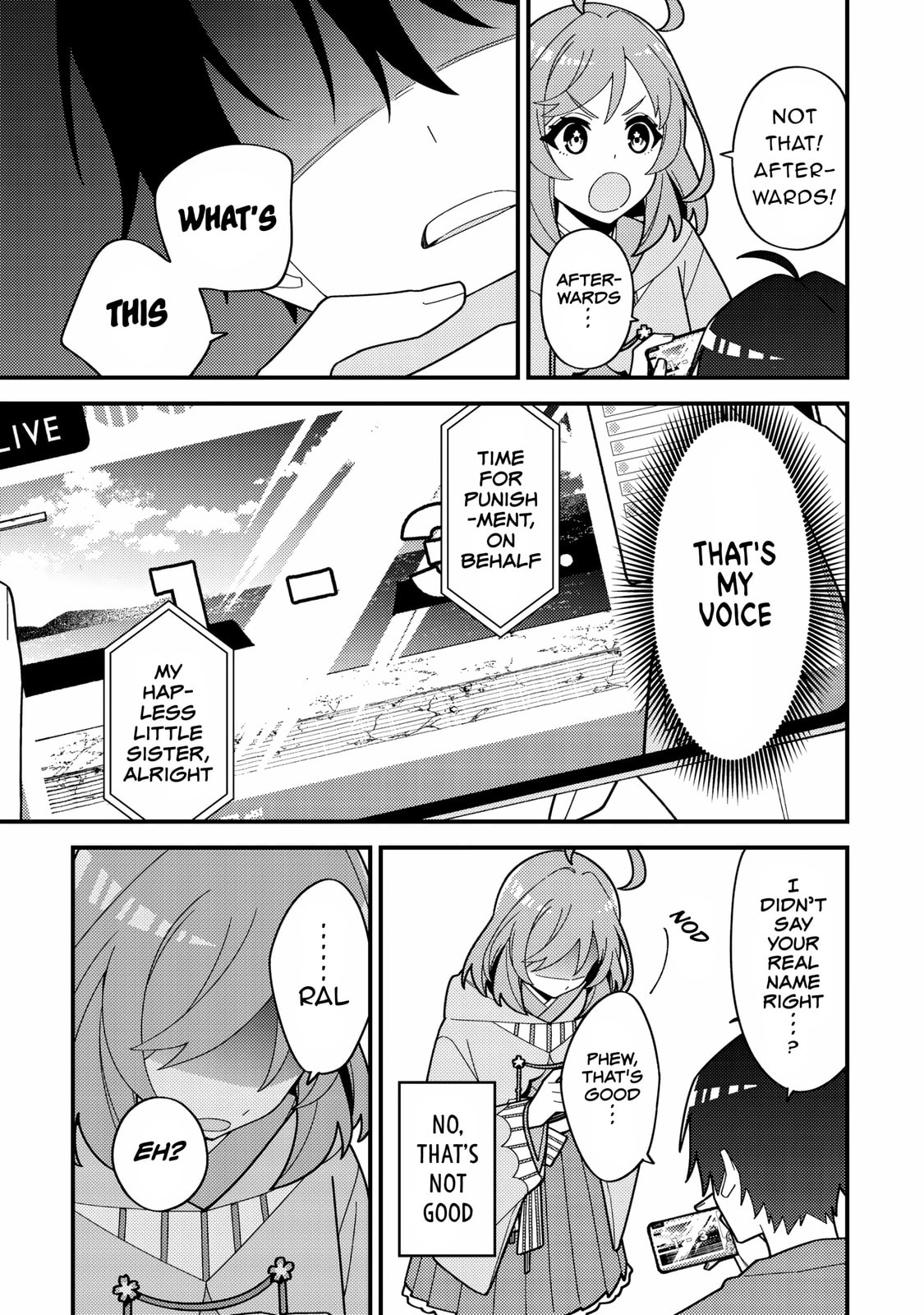Imouto no Haishin ni Hairikondara VTuber Atsukai sareta Ken Chapter 1 page 12 - 