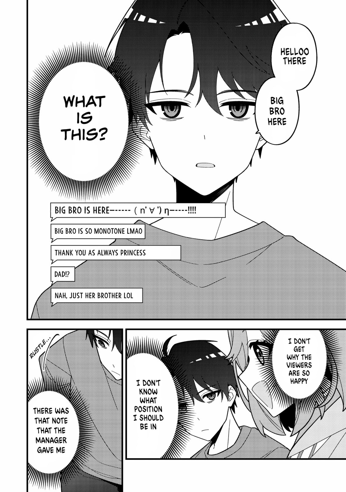 Imouto no Haishin ni Hairikondara VTuber Atsukai sareta Ken Chapter 1 page 15 - 