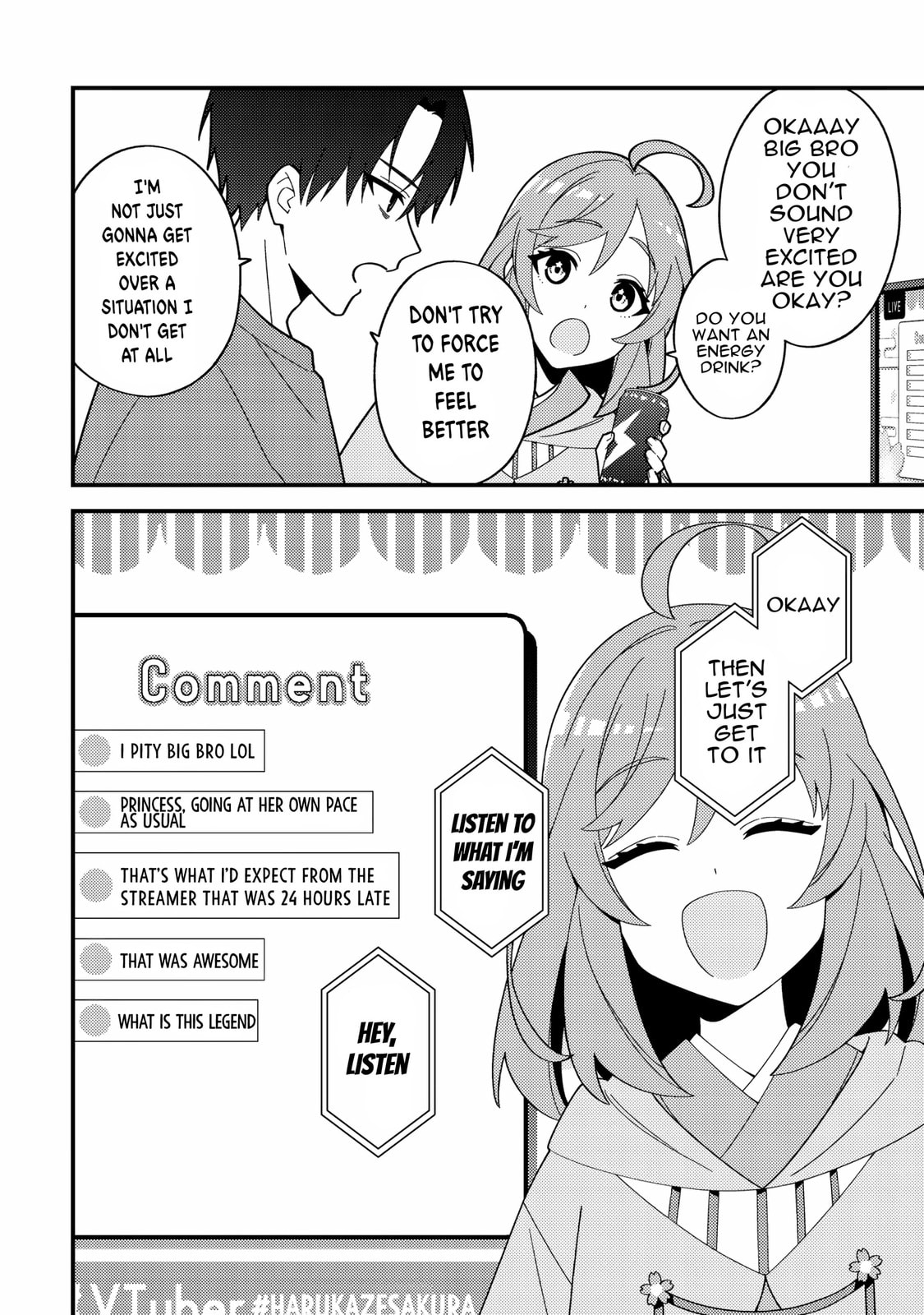 Imouto no Haishin ni Hairikondara VTuber Atsukai sareta Ken Chapter 1 page 17 - 