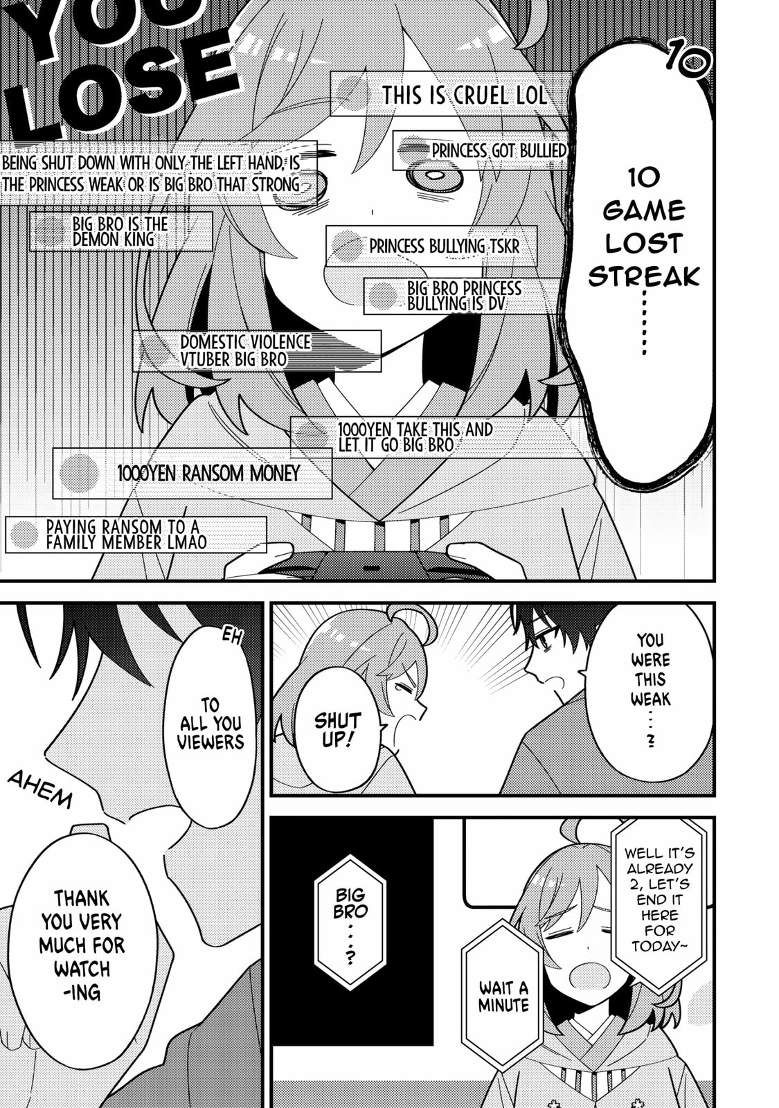 Imouto no Haishin ni Hairikondara VTuber Atsukai sareta Ken Chapter 1 page 26 - 