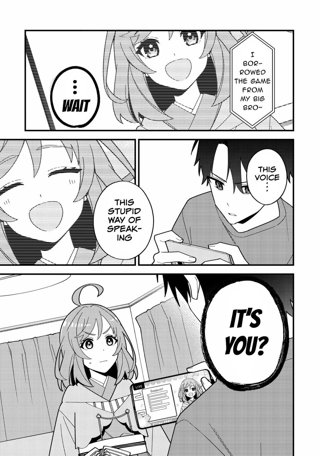 Imouto no Haishin ni Hairikondara VTuber Atsukai sareta Ken Chapter 1 page 10 - 