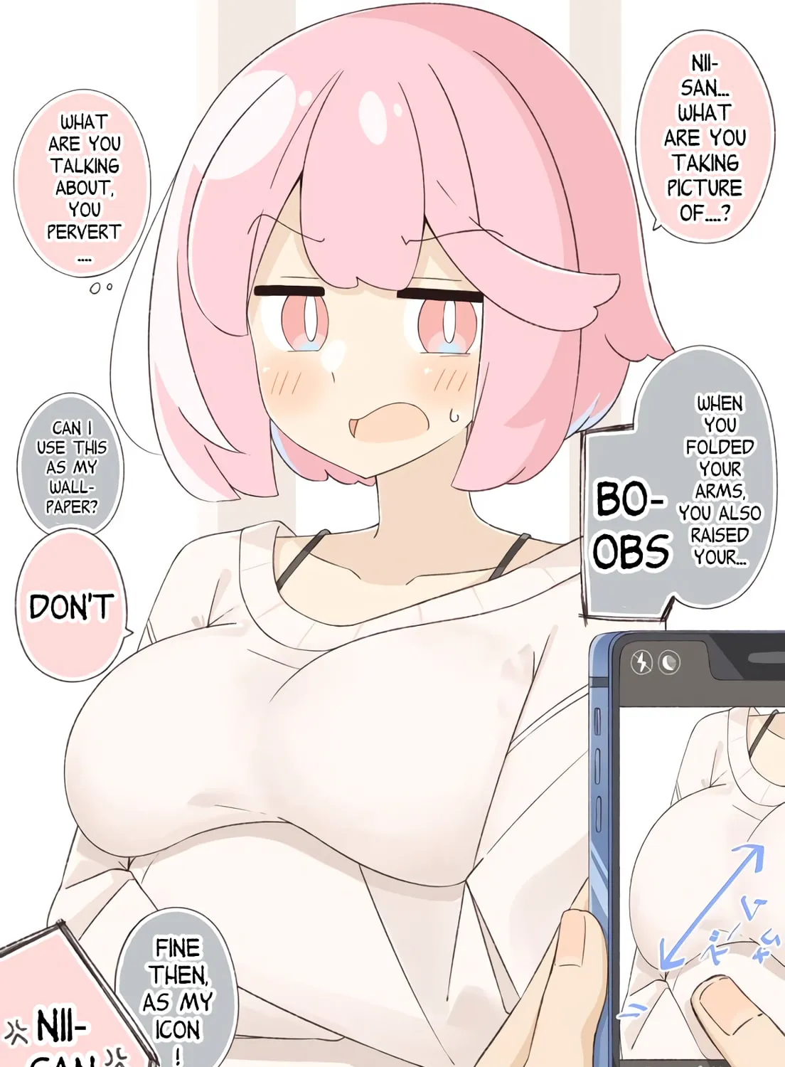 Imouto no Mune ga Suki Chapter 12 page 1 - 