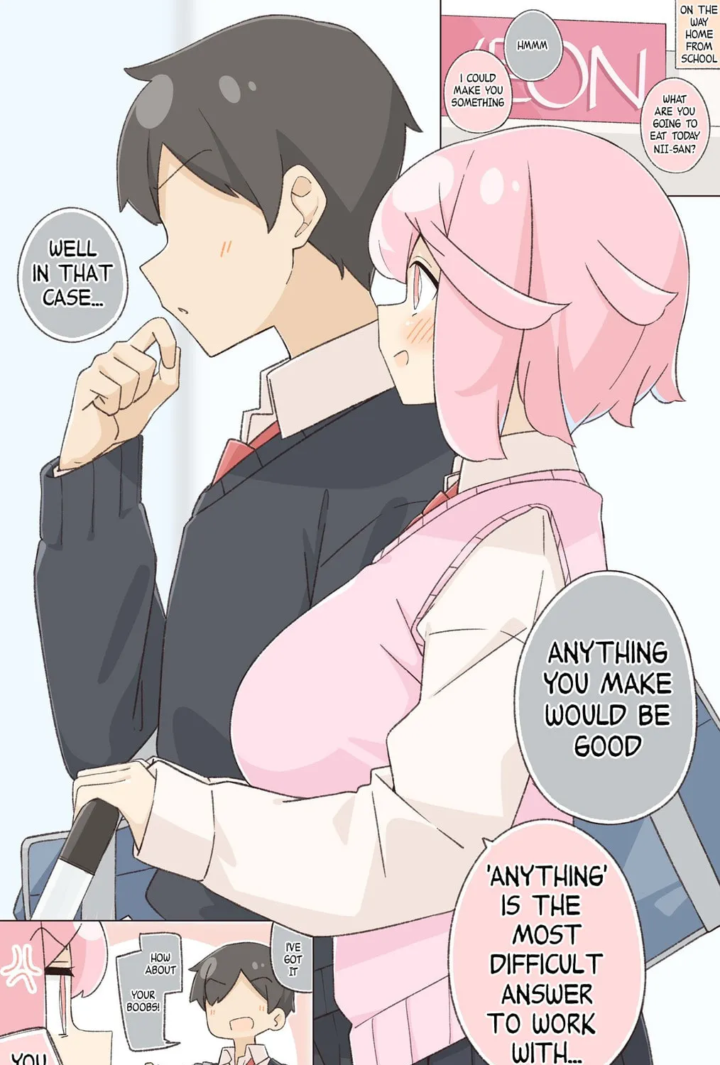 Imouto no Mune ga Suki Chapter 44 page 1 - 