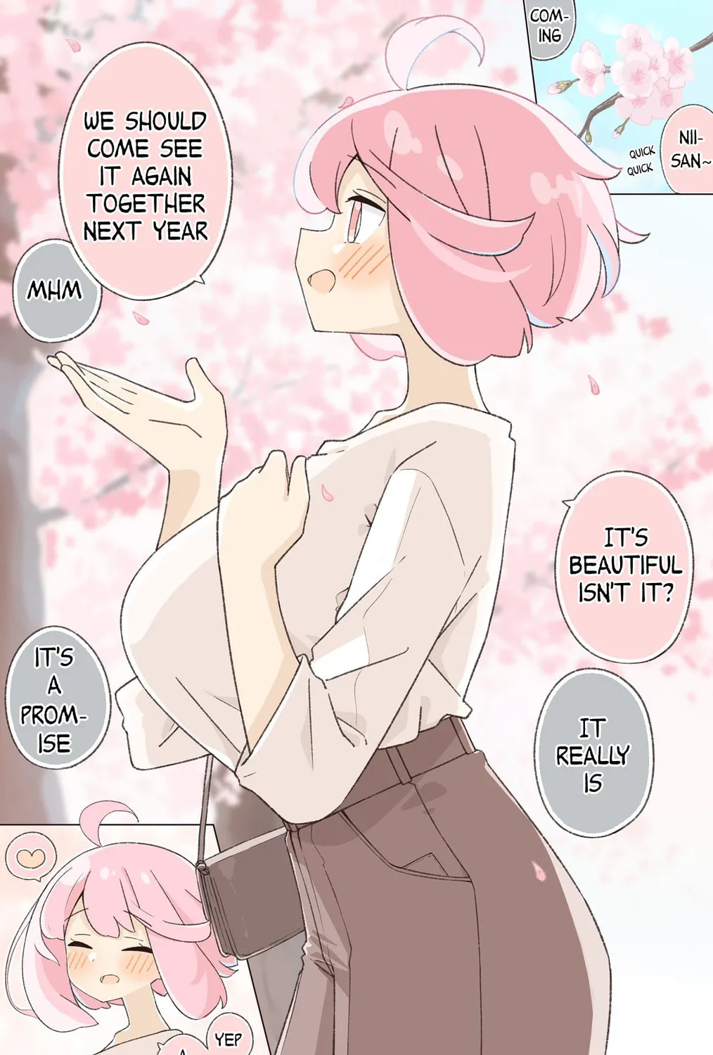 Imouto no Mune ga Suki Chapter 49 page 1 - 