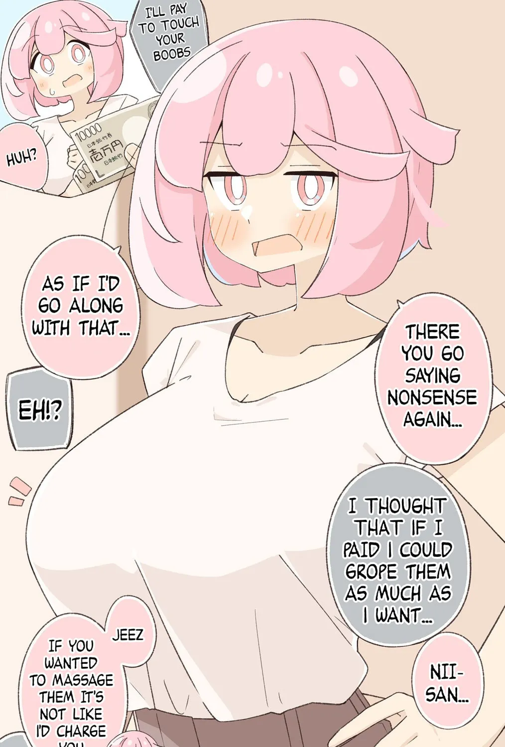 Imouto no Mune ga Suki Chapter 50 page 1 - 