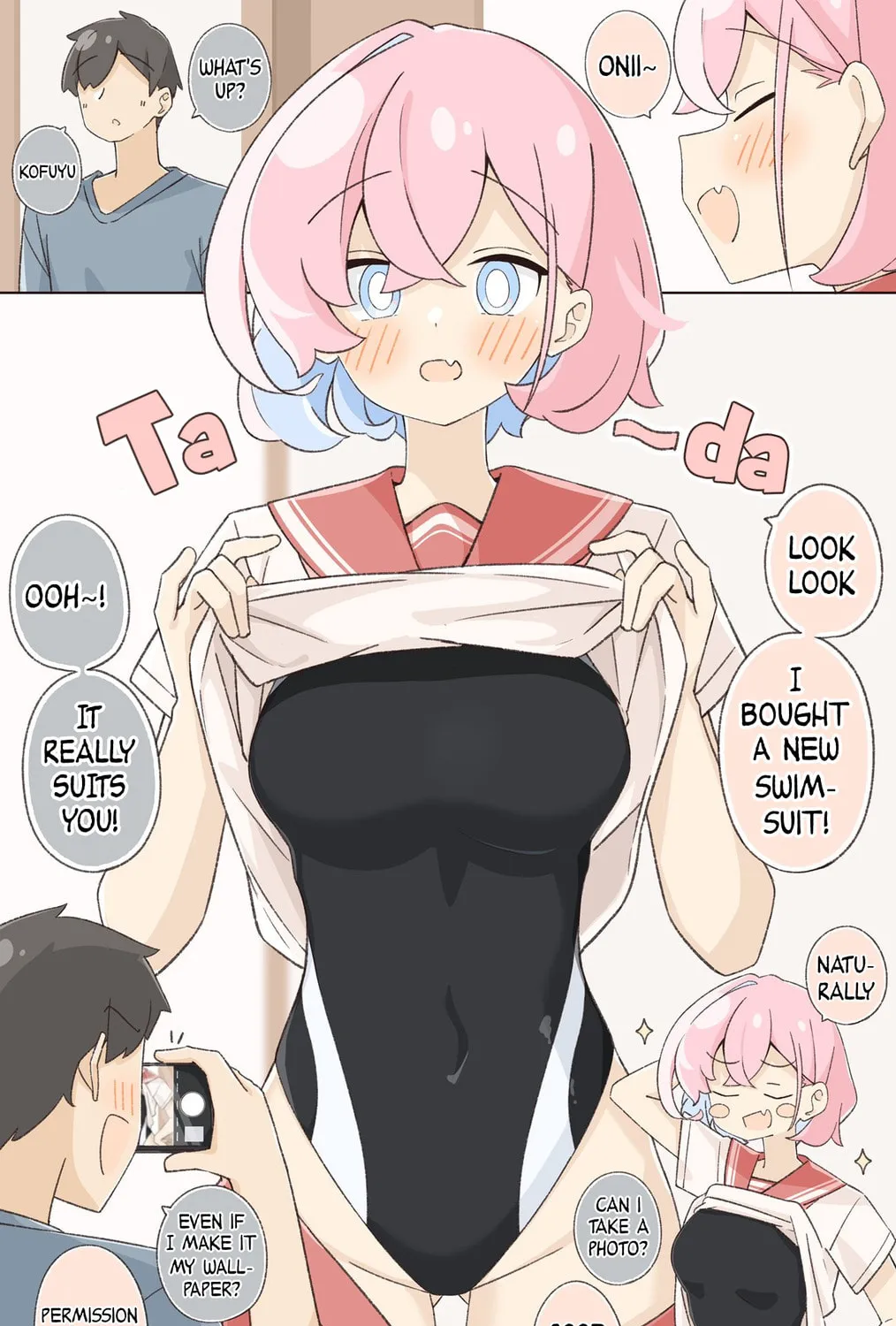 Imouto no Mune ga Suki Chapter 58 page 1 - 