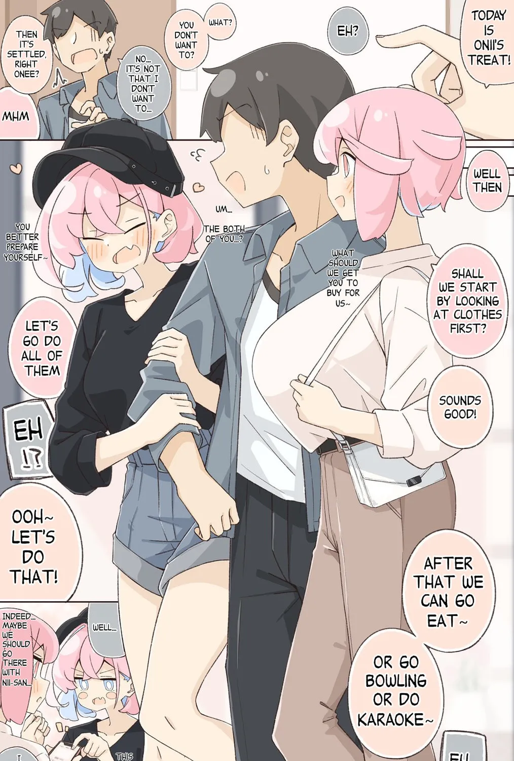 Imouto no Mune ga Suki Chapter 60 page 1 - 