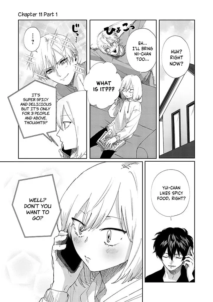 Imouto wa Siscon Ani ga Mendokusai Chapter 11.1 page 1 - 