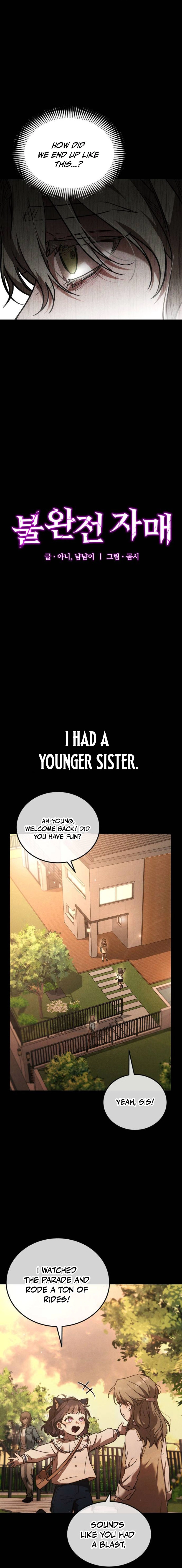 Imperfect Sisters Chapter 1 page 2 - 