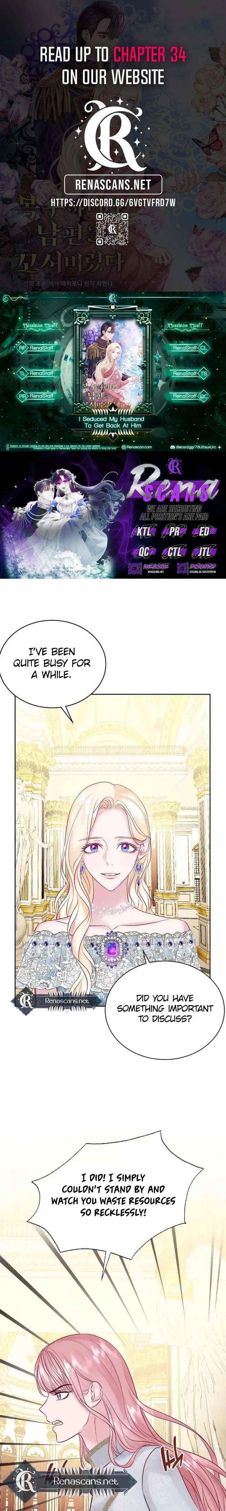 In an Attempt to Get Revenge, I Seduced My Husband Chapter 23 page 1 - 