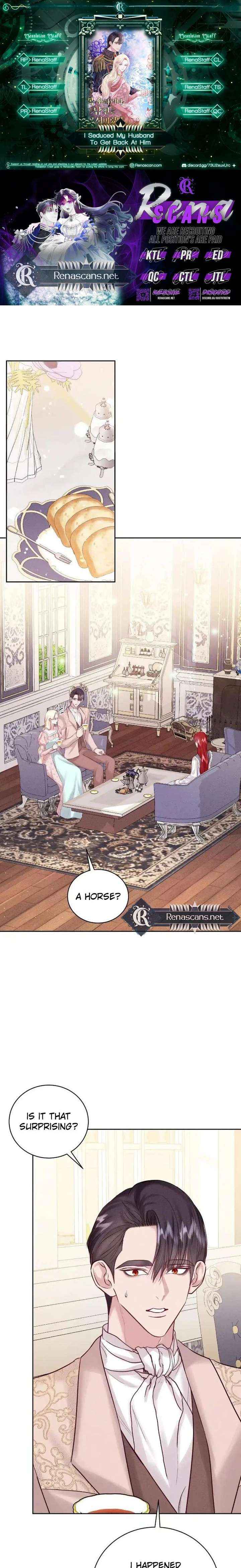 In an Attempt to Get Revenge, I Seduced My Husband Chapter 32 page 1 - 