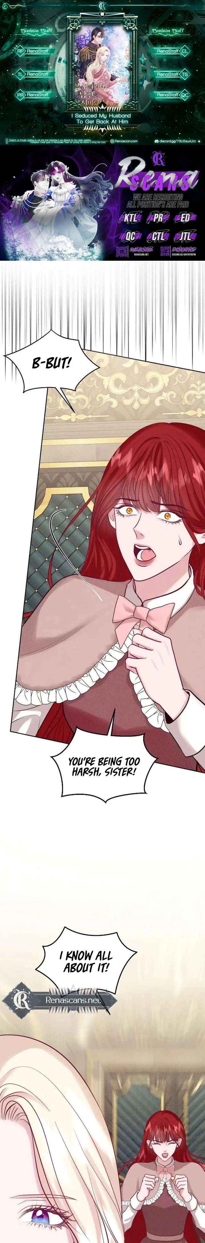 In an Attempt to Get Revenge, I Seduced My Husband Chapter 35 page 1 - 
