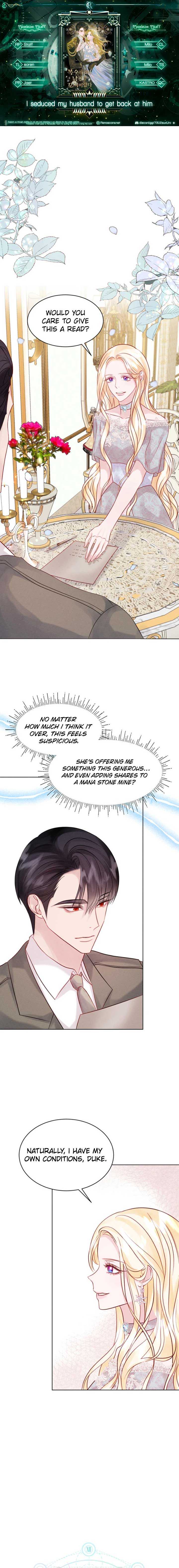 In an Attempt to Get Revenge, I Seduced My Husband Chapter 7 page 1 - 