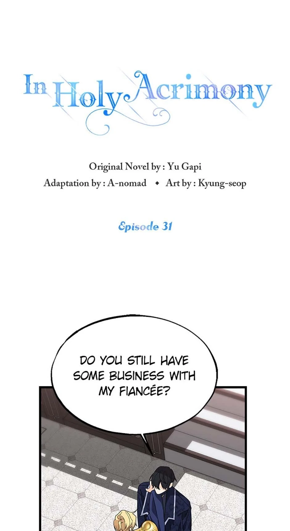 In Holy Acrimony Chapter 31 page 1 - 