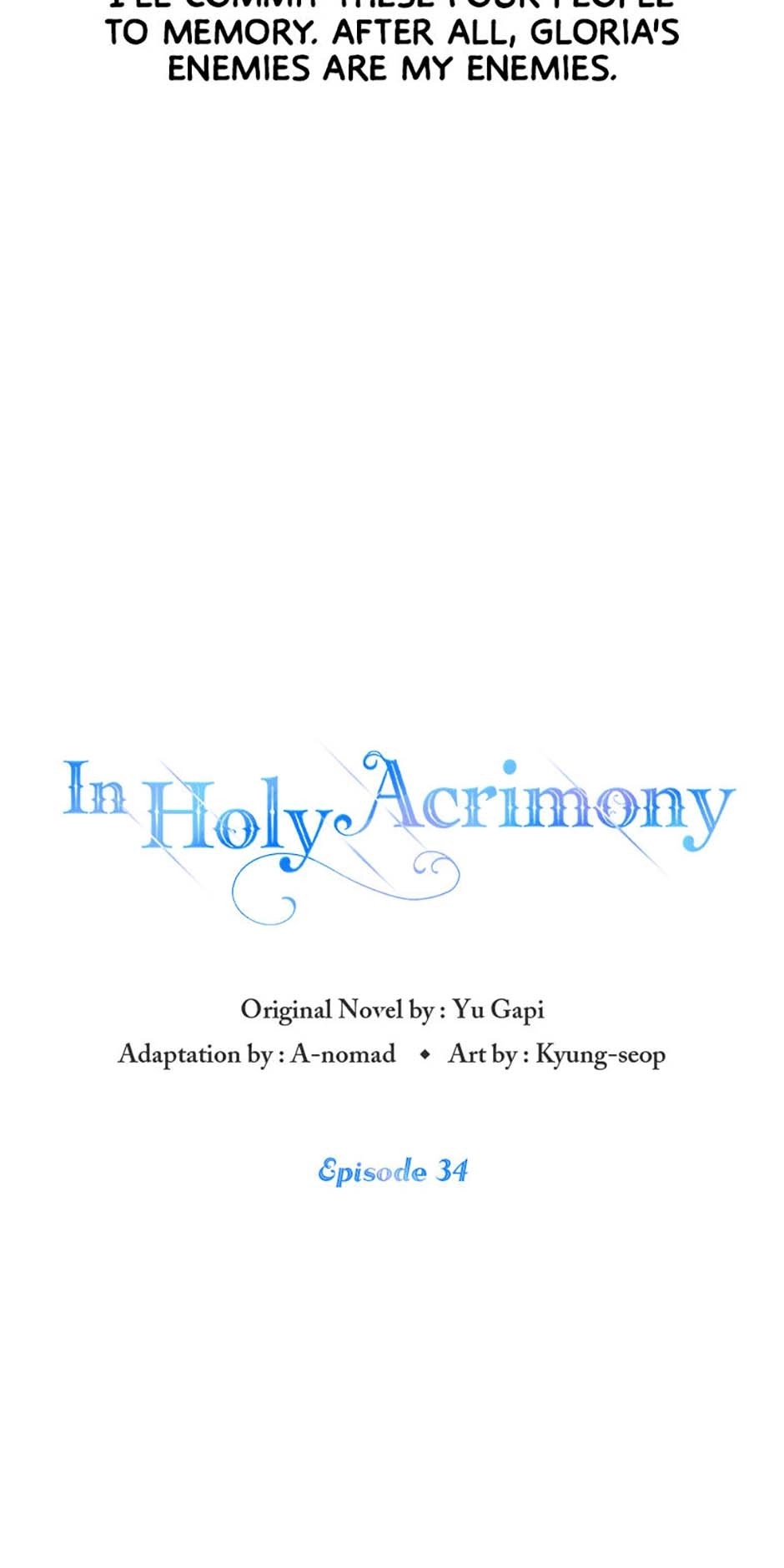 In Holy Acrimony Chapter 35 page 10 - 