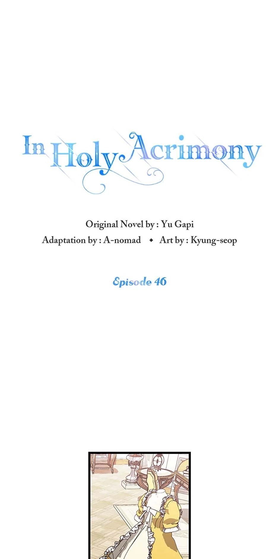 In Holy Acrimony Chapter 46 page 1 - 