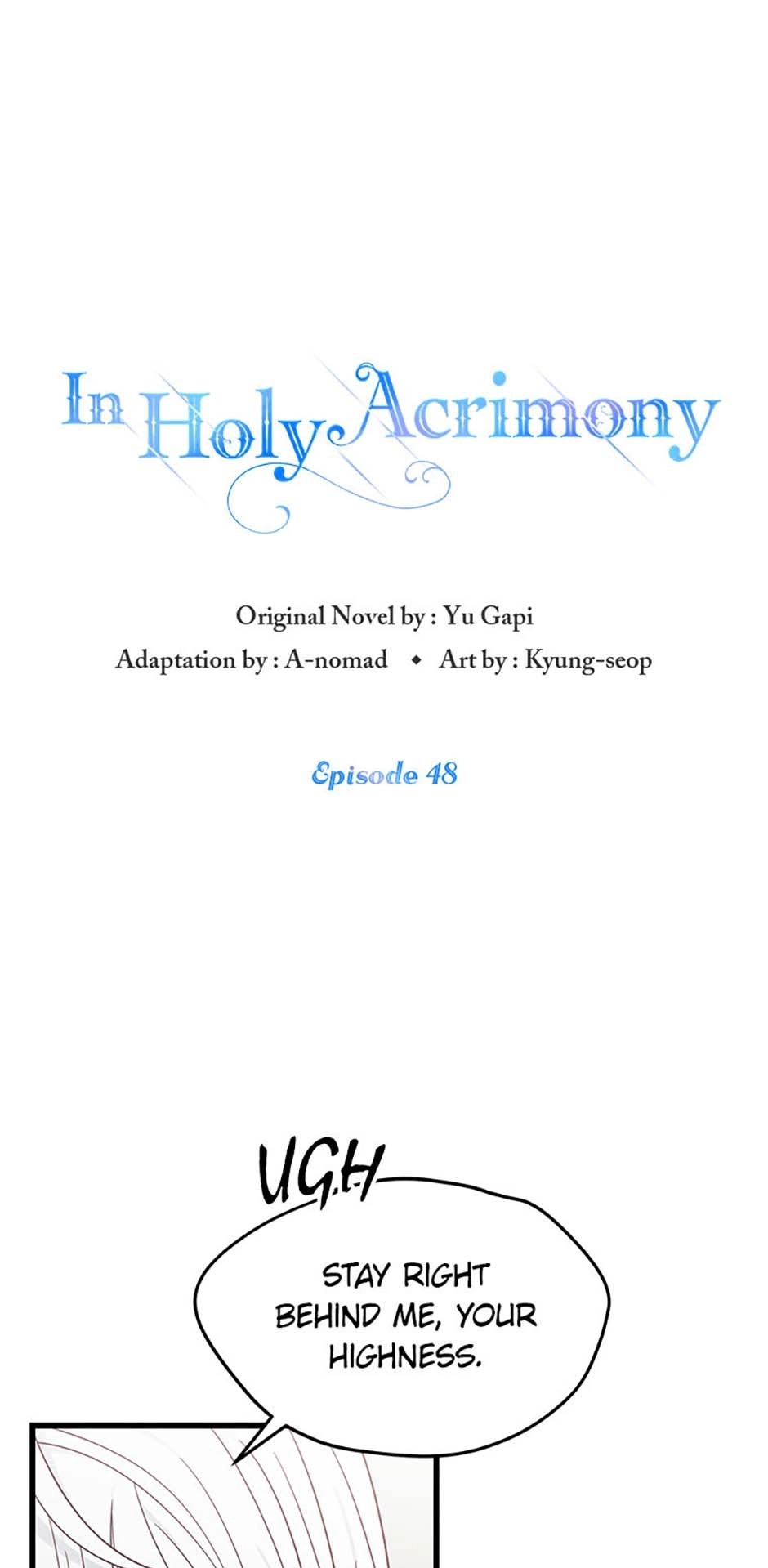 In Holy Acrimony Chapter 49 page 1 - 
