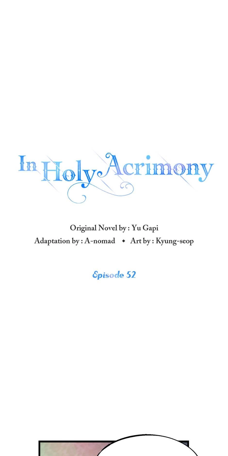 In Holy Acrimony Chapter 53 page 1 - 