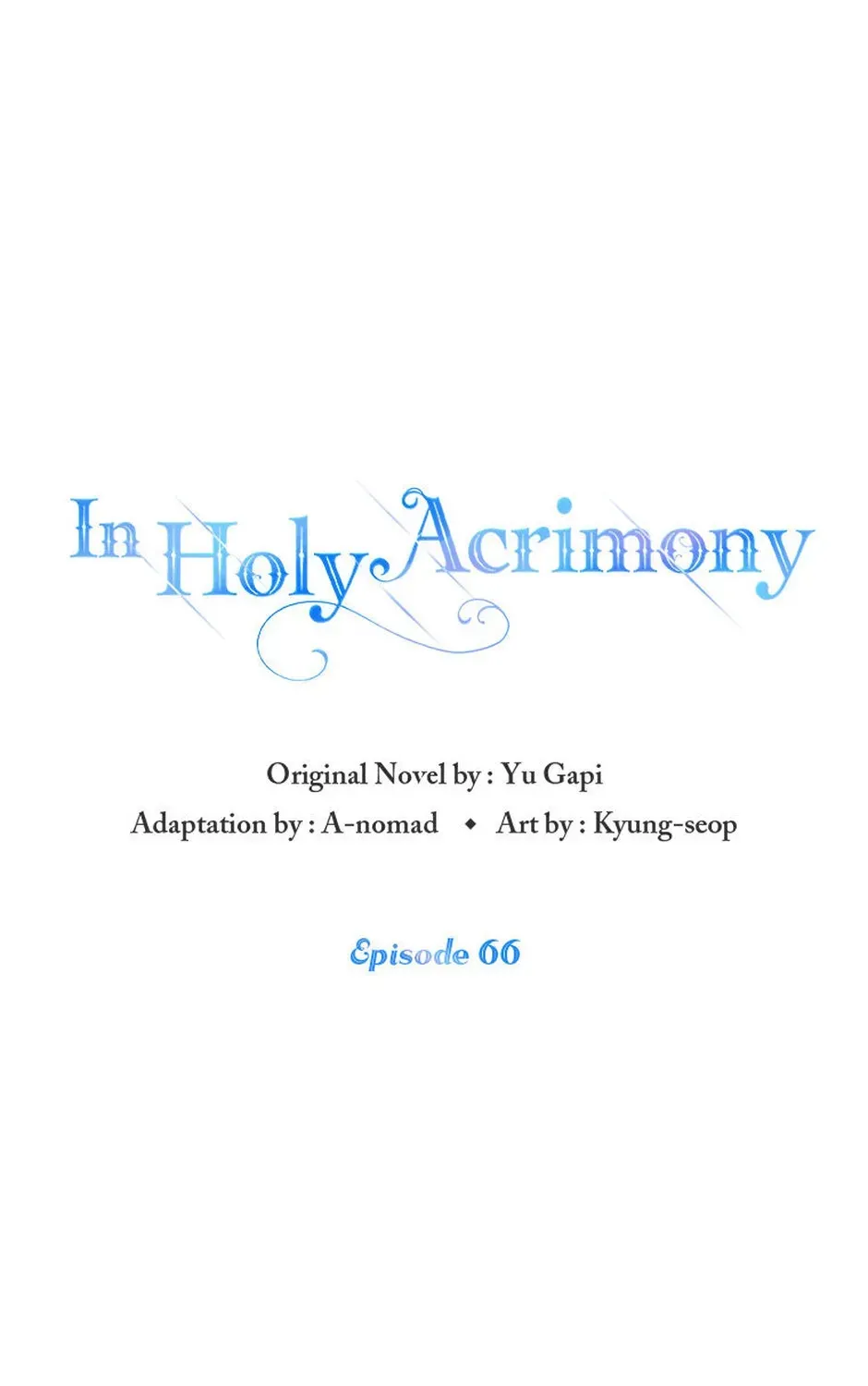 In Holy Acrimony Chapter 66 page 1 - 