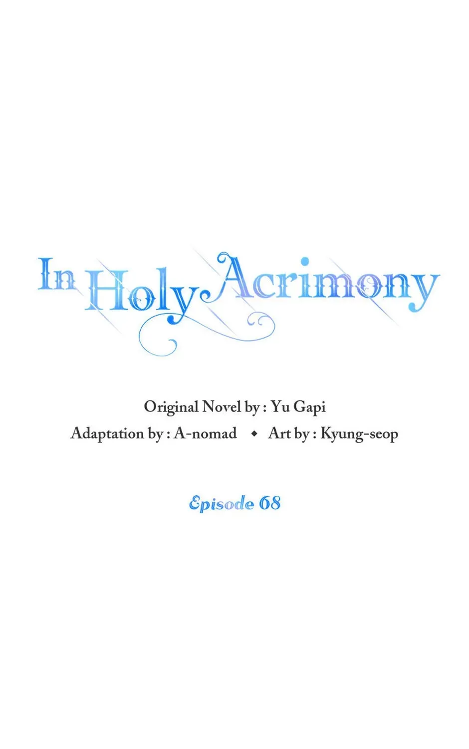 In Holy Acrimony Chapter 68 page 1 - 