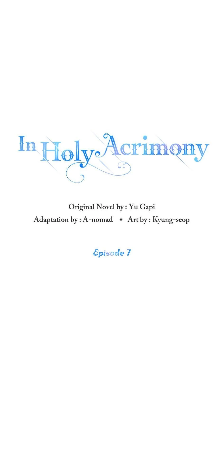 In Holy Acrimony Chapter 7 page 6 - 