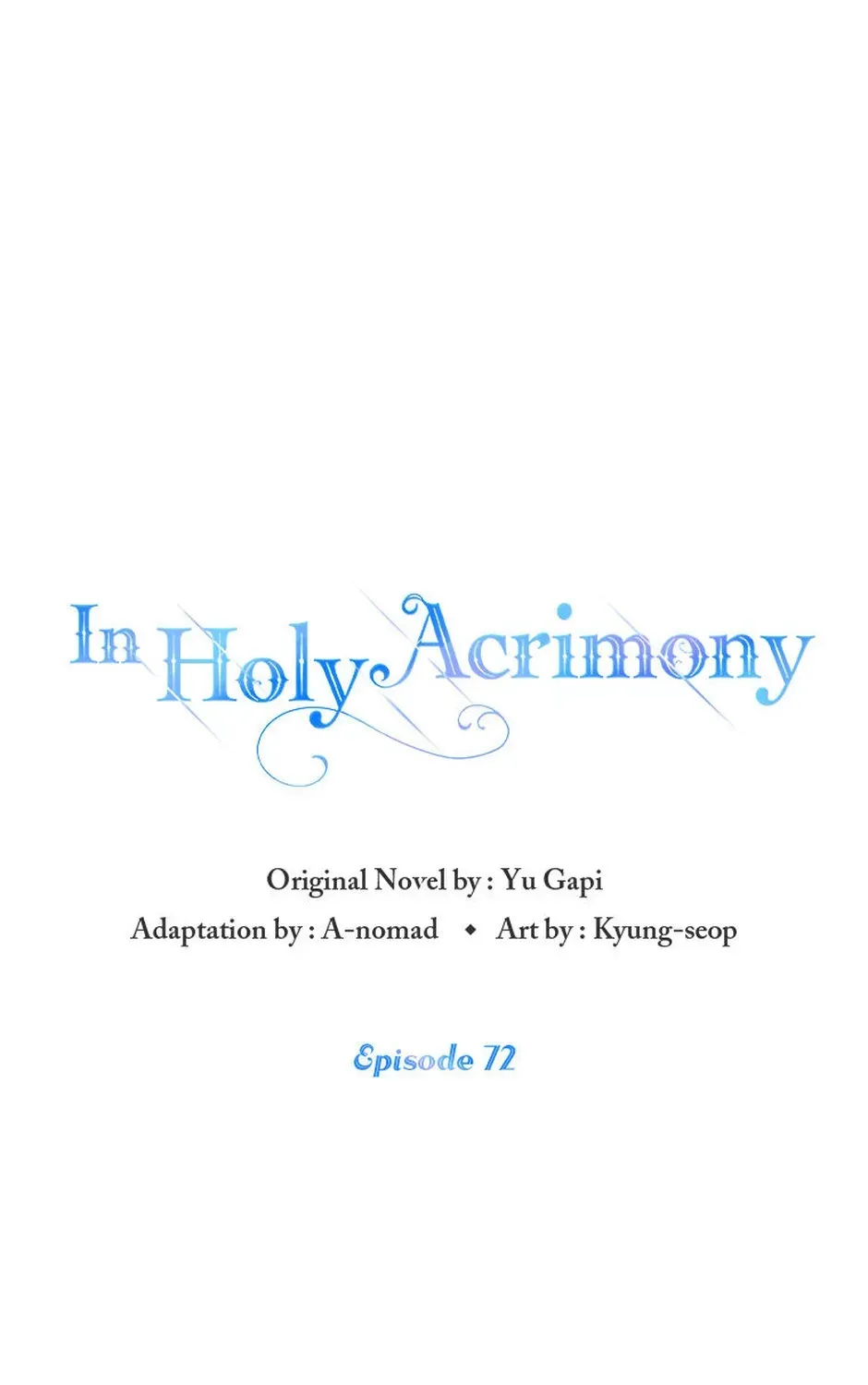 In Holy Acrimony Chapter 72 page 1 - 
