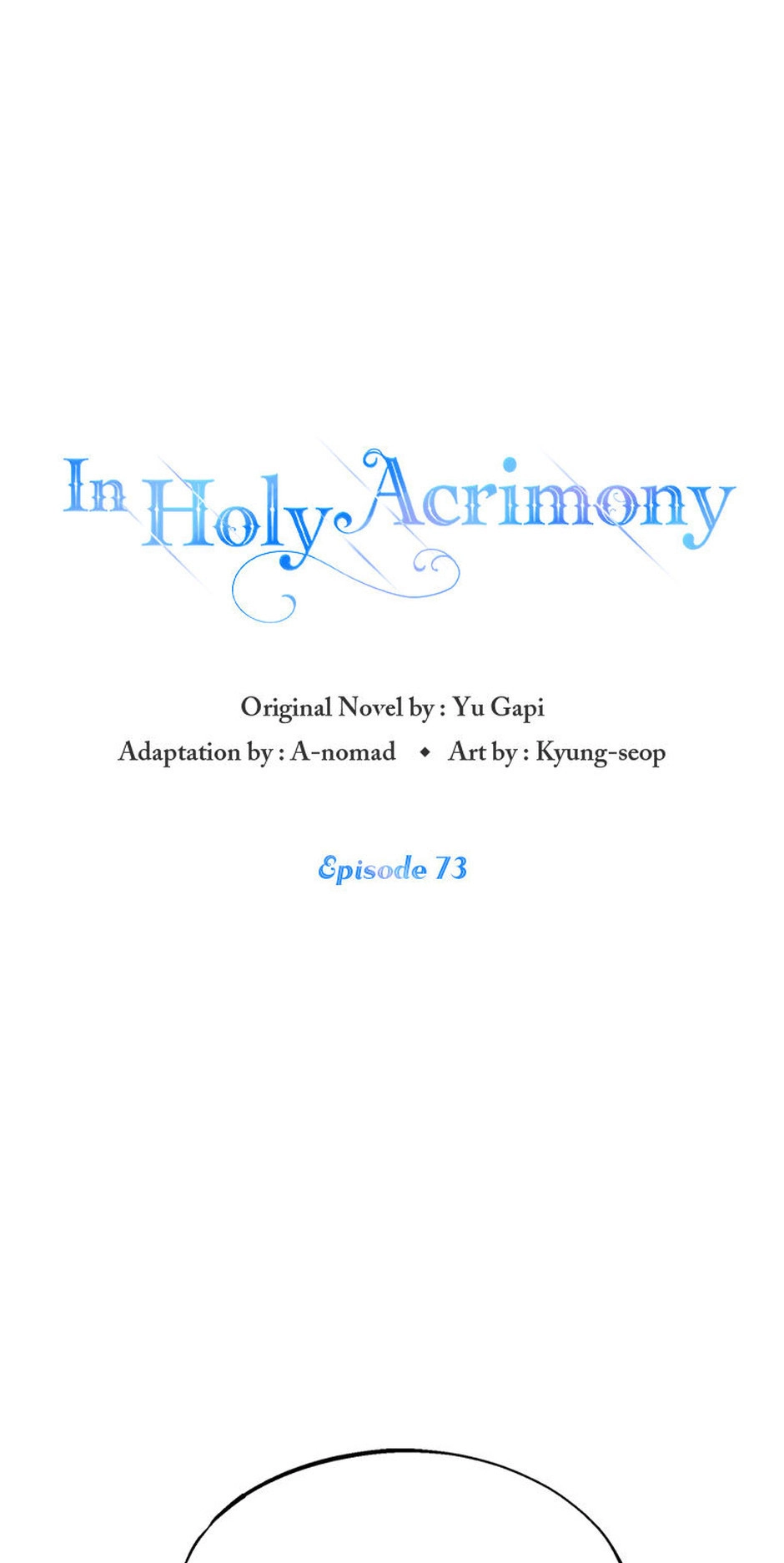 In Holy Acrimony Chapter 74 page 1 - 