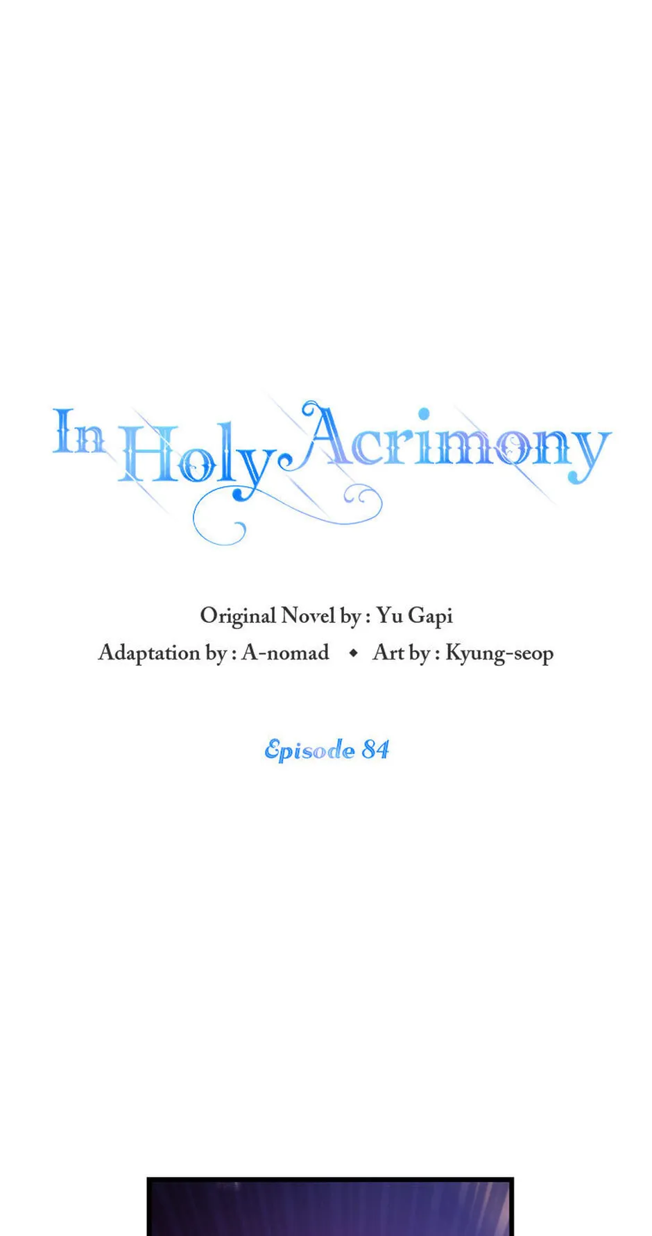 In Holy Acrimony Chapter 84 page 1 - 