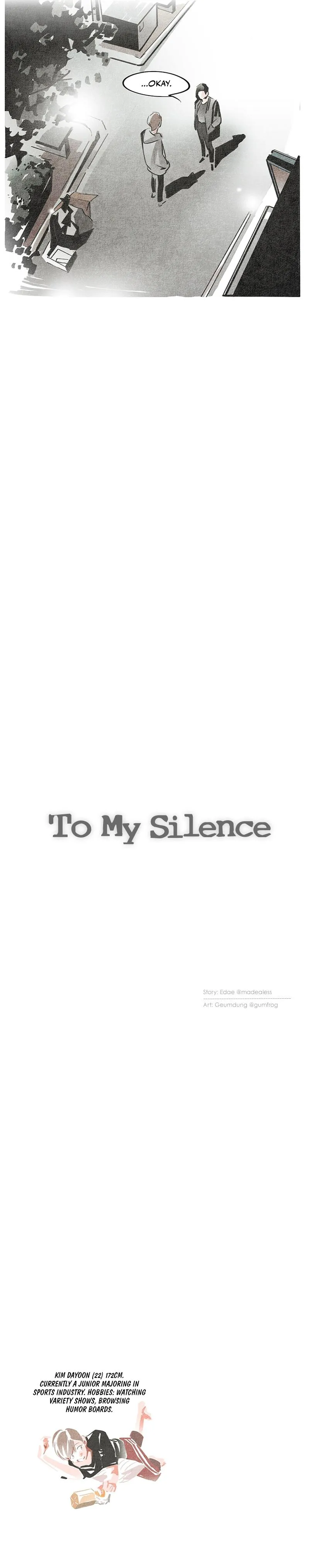 In My Silence Chapter 4 page 5 - 