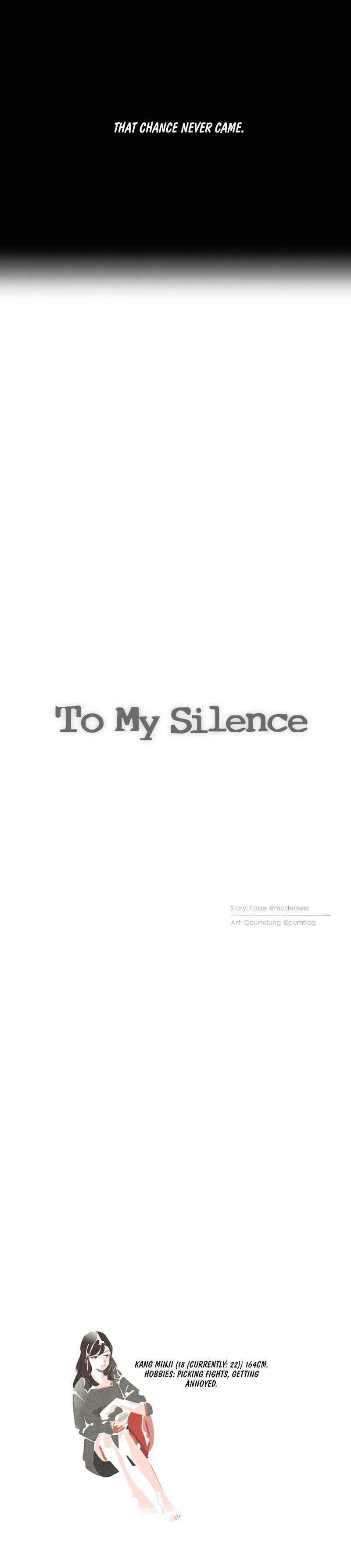 In My Silence Chapter 7 page 4 - 