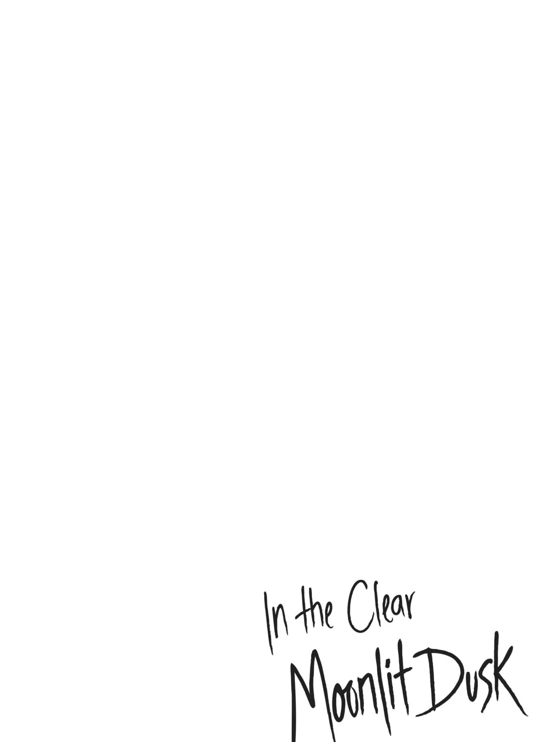 In the Clear Moonlit Dusk Chapter 5 page 3 - 