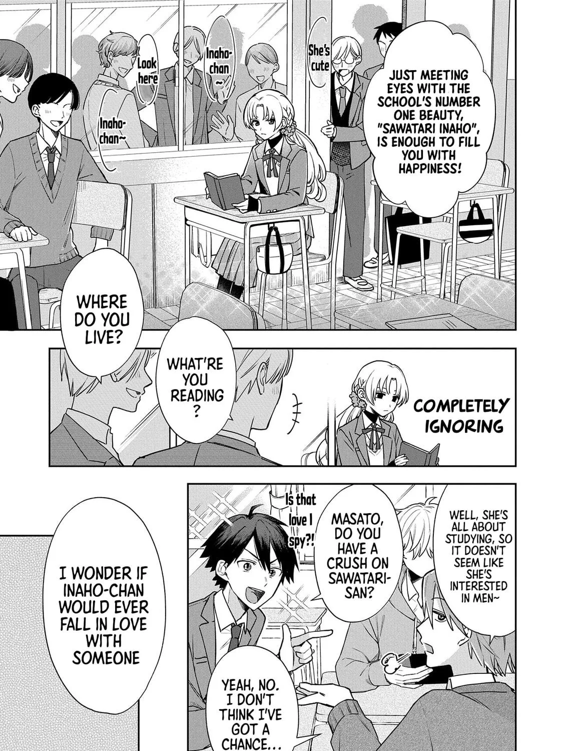 Inaho-kun wa Nise Kanojo no Hazu na no ni Chapter 1 page 10 - 