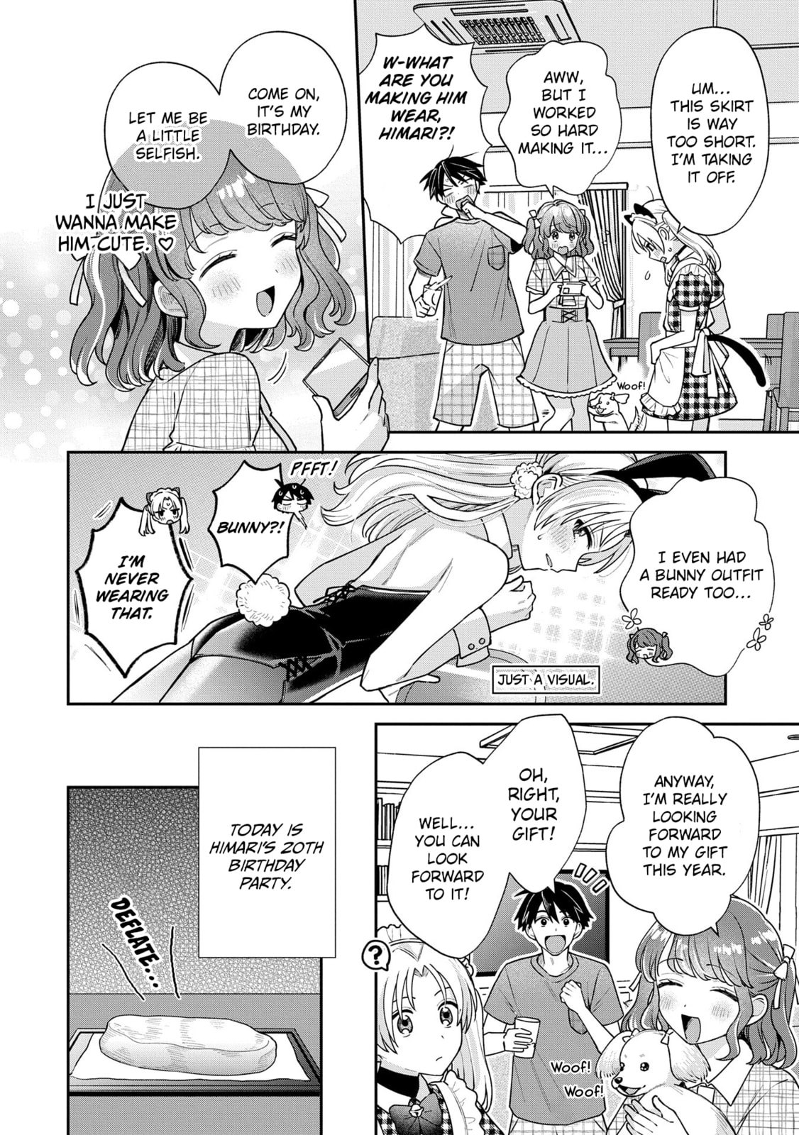 Inaho-kun wa Nise Kanojo no Hazu na no ni Chapter 12 page 2 - 