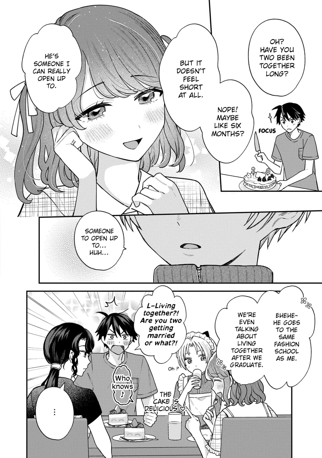 Inaho-kun wa Nise Kanojo no Hazu na no ni Chapter 12 page 8 - 
