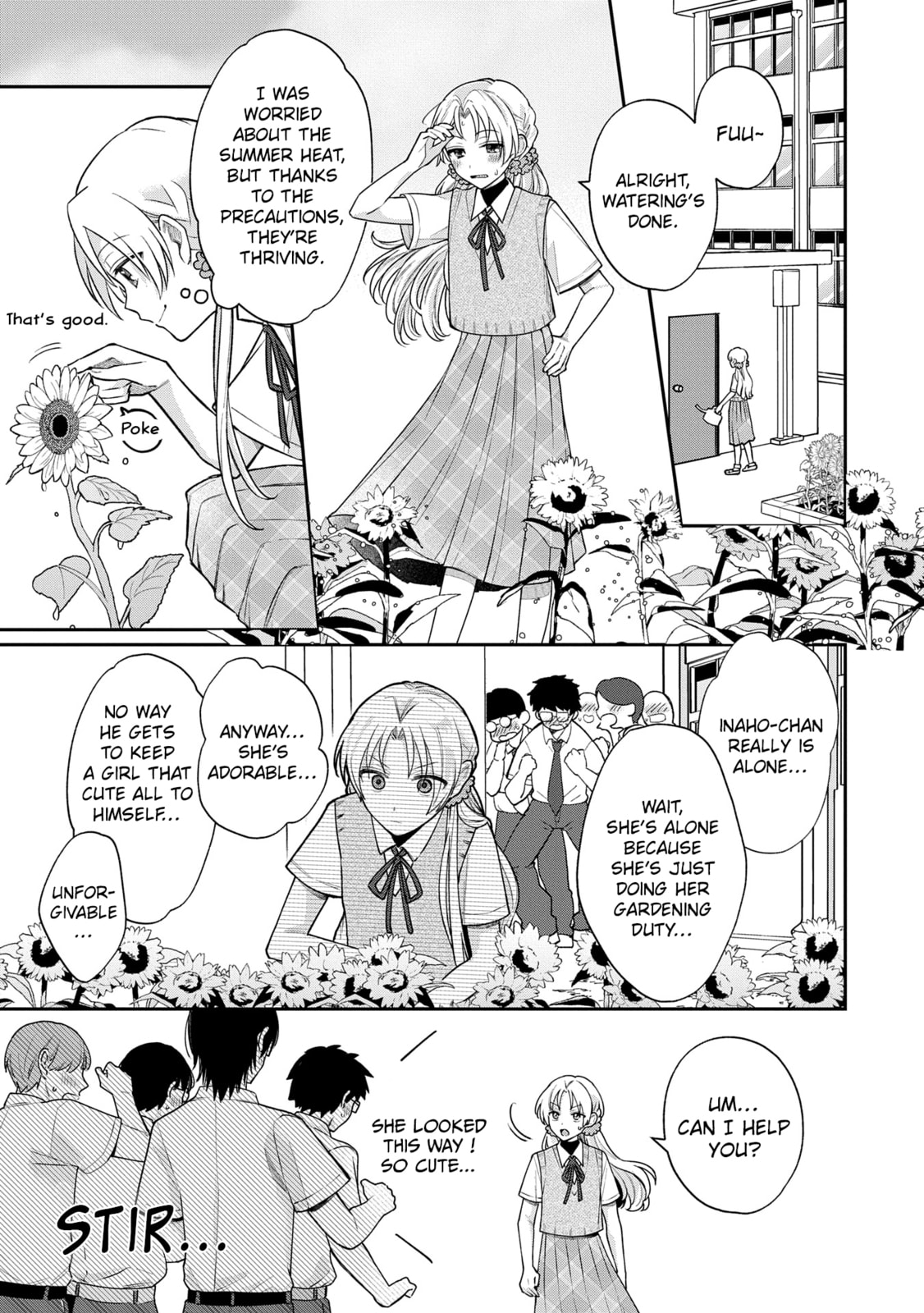 Inaho-kun wa Nise Kanojo no Hazu na no ni Chapter 13 page 7 - 