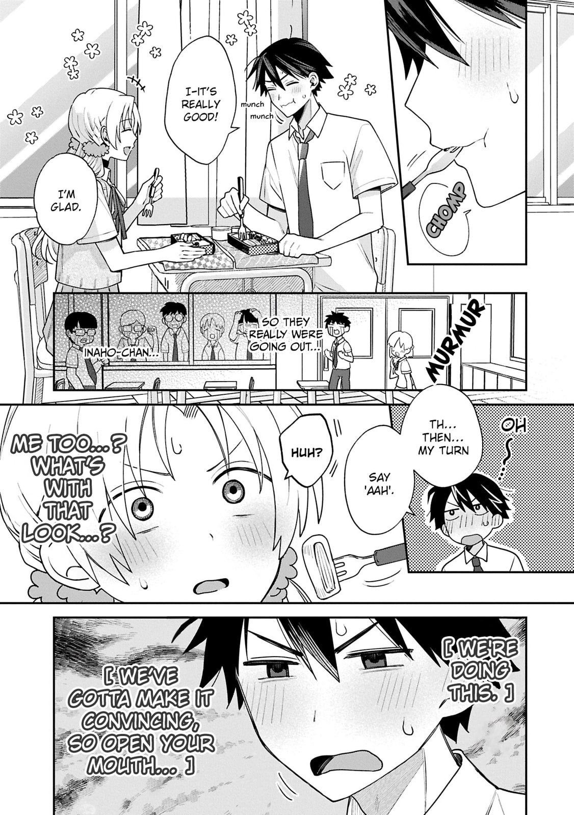 Inaho-kun wa Nise Kanojo no Hazu na no ni Chapter 14 page 7 - 
