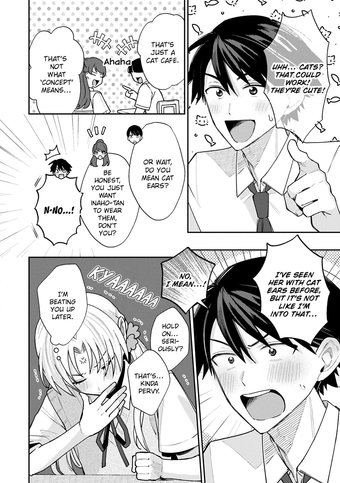 Inaho-kun wa Nise Kanojo no Hazu na no ni Chapter 15 page 6 - 