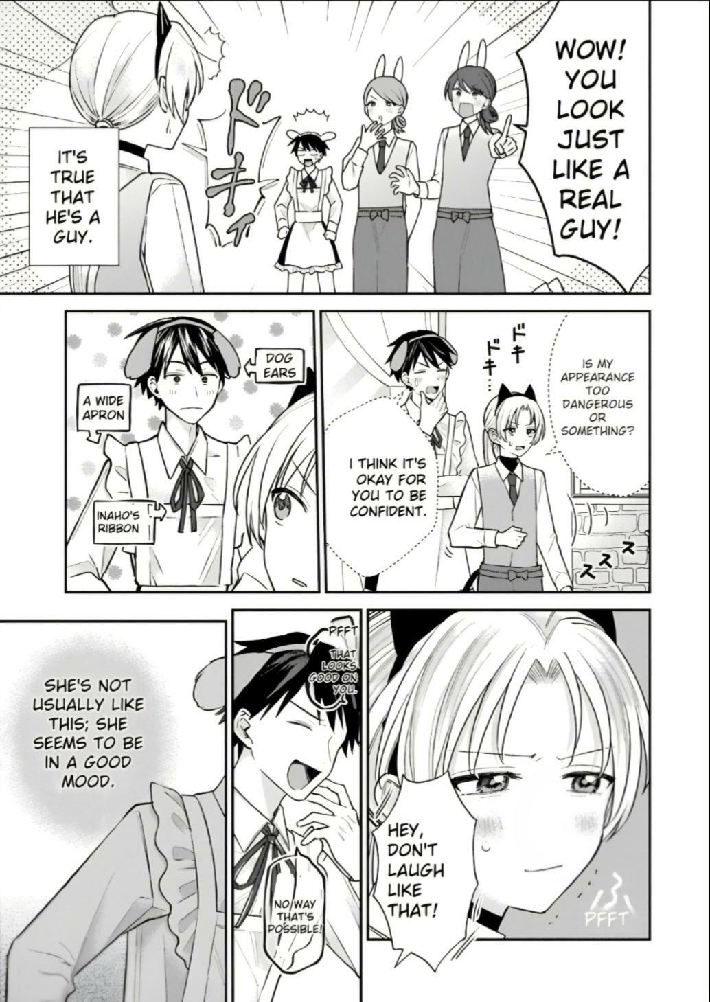 Inaho-kun wa Nise Kanojo no Hazu na no ni Chapter 17 page 5 - 
