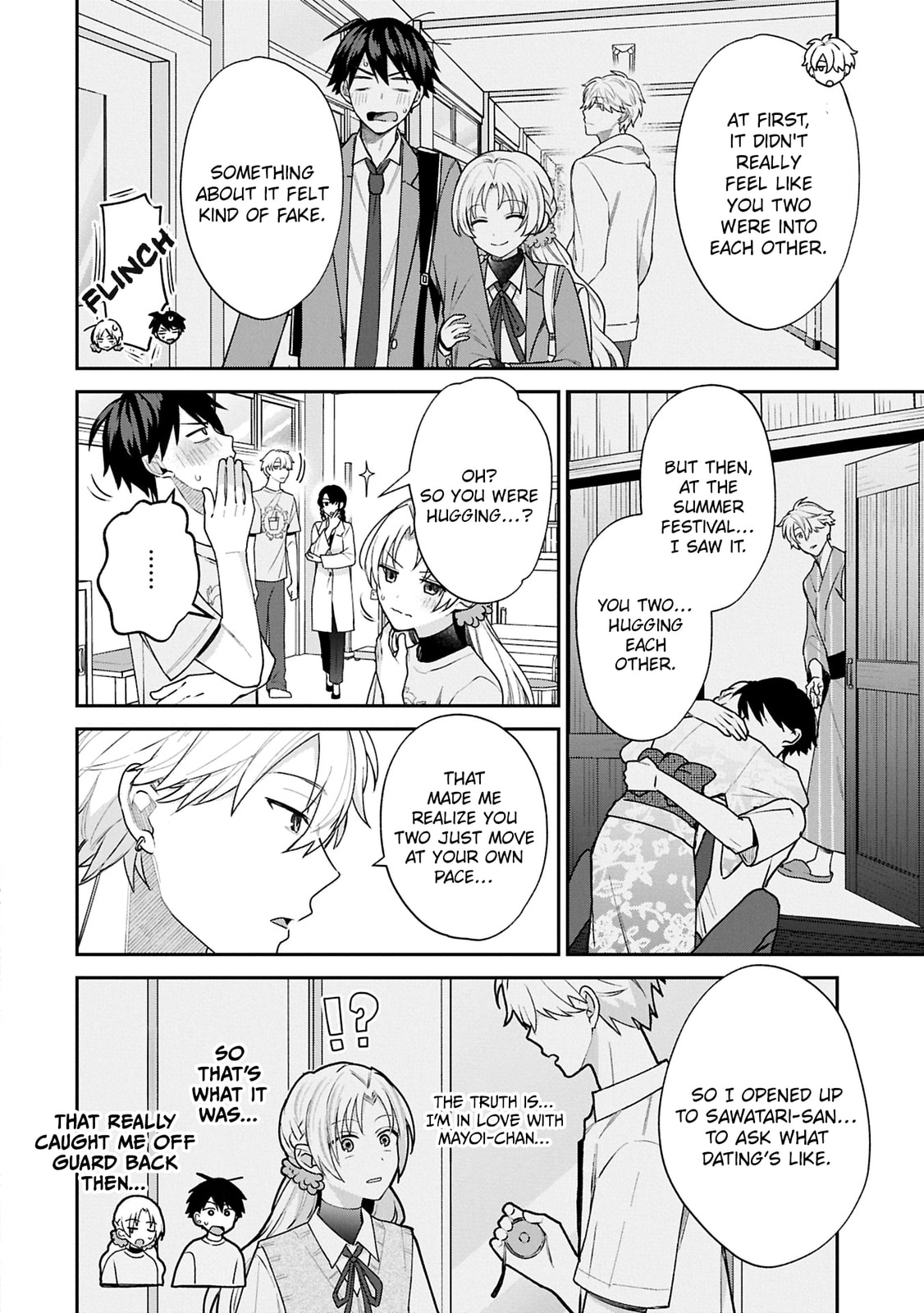 Inaho-kun wa Nise Kanojo no Hazu na no ni Chapter 19 page 8 - 