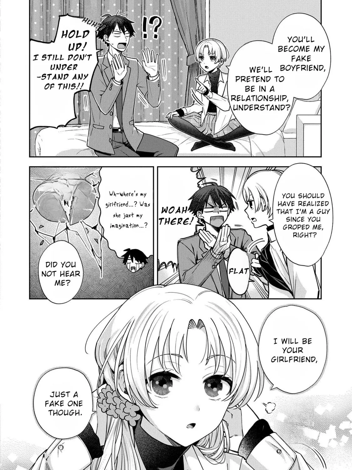 Inaho-kun wa Nise Kanojo no Hazu na no ni Chapter 2 page 3 - 
