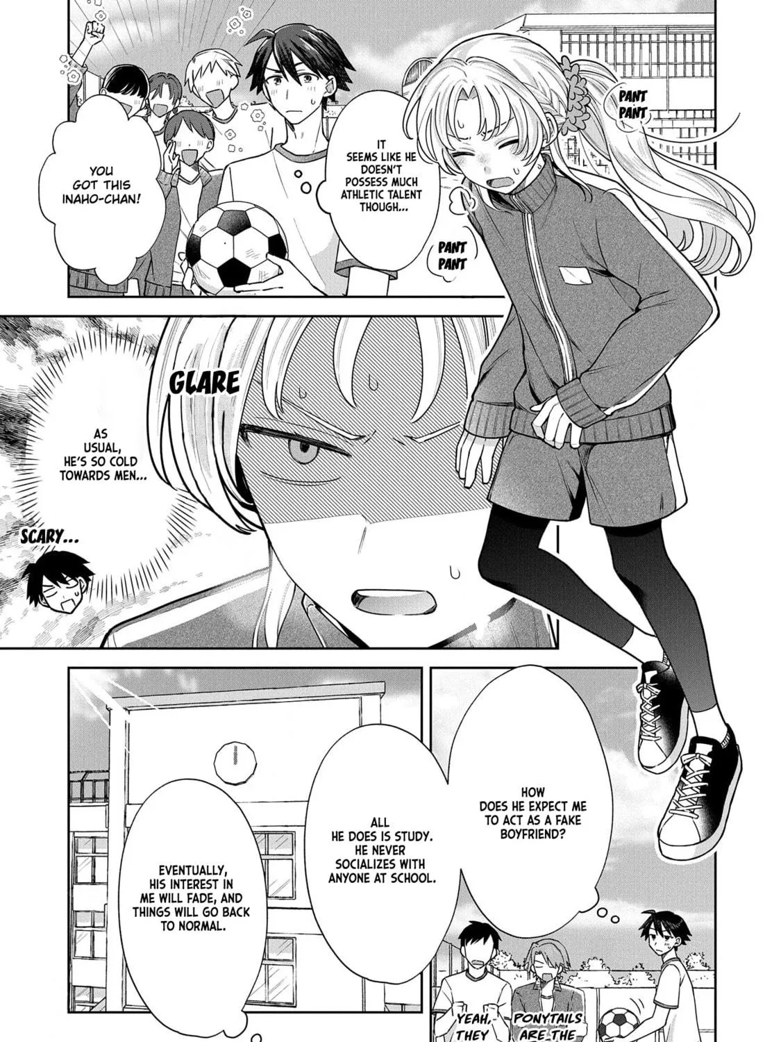 Inaho-kun wa Nise Kanojo no Hazu na no ni Chapter 3 page 9 - 