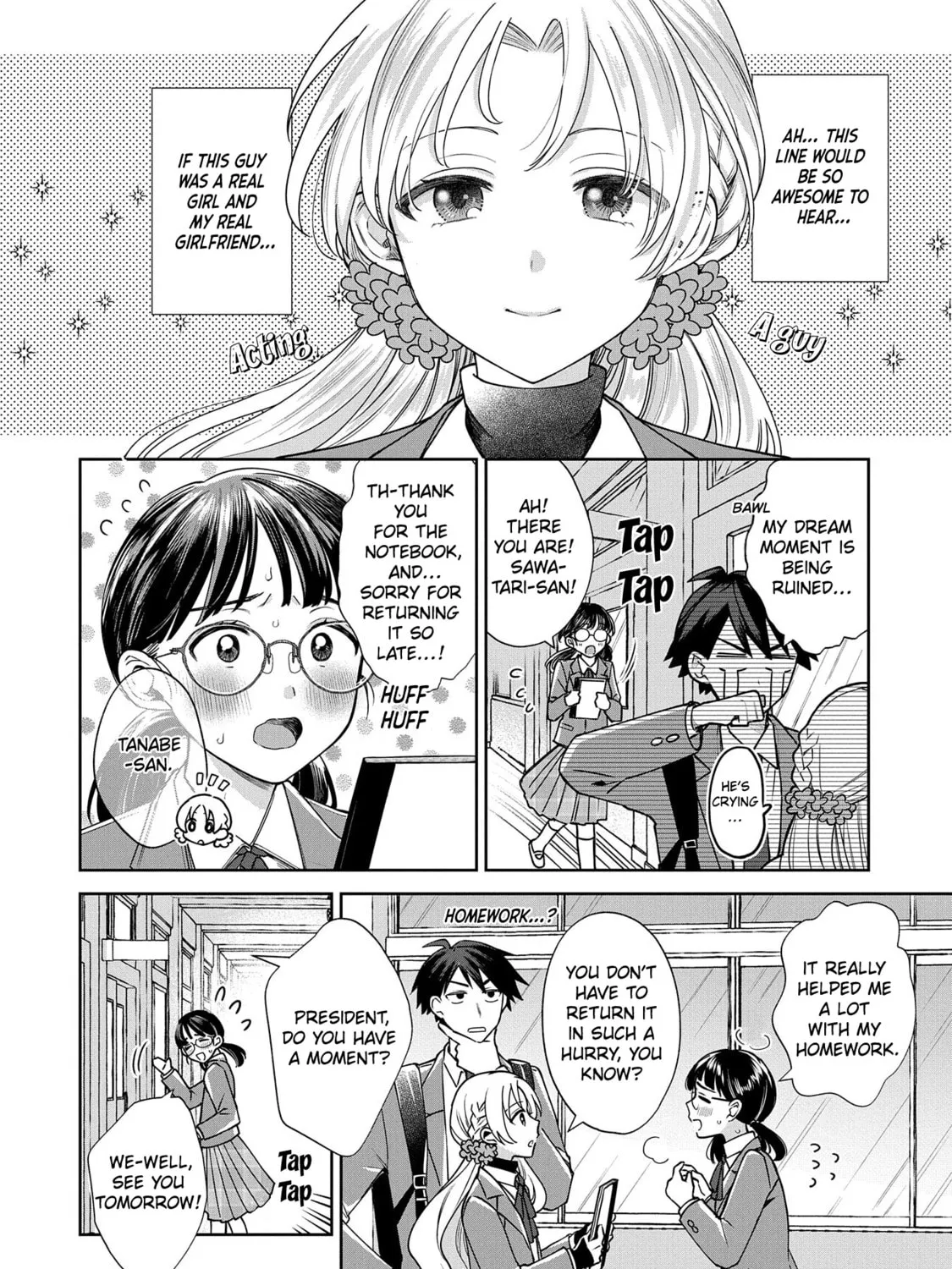 Inaho-kun wa Nise Kanojo no Hazu na no ni Chapter 4 page 3 - 