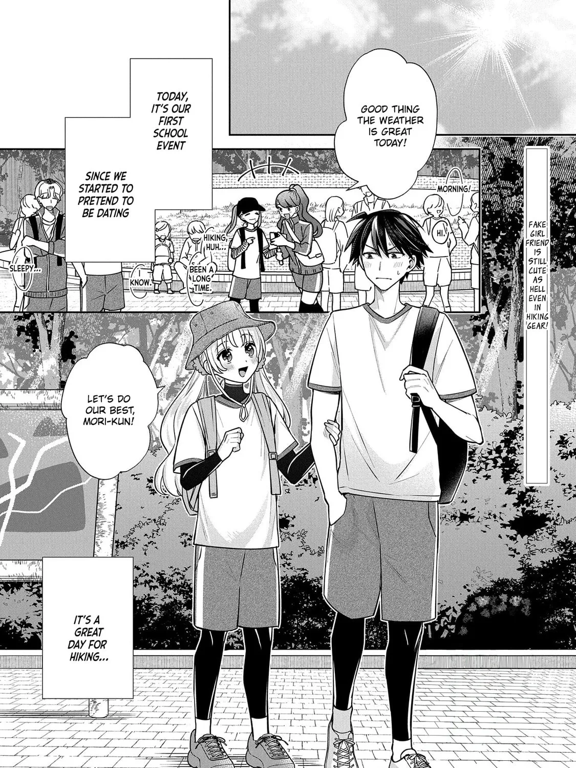 Inaho-kun wa Nise Kanojo no Hazu na no ni Chapter 5 page 1 - 