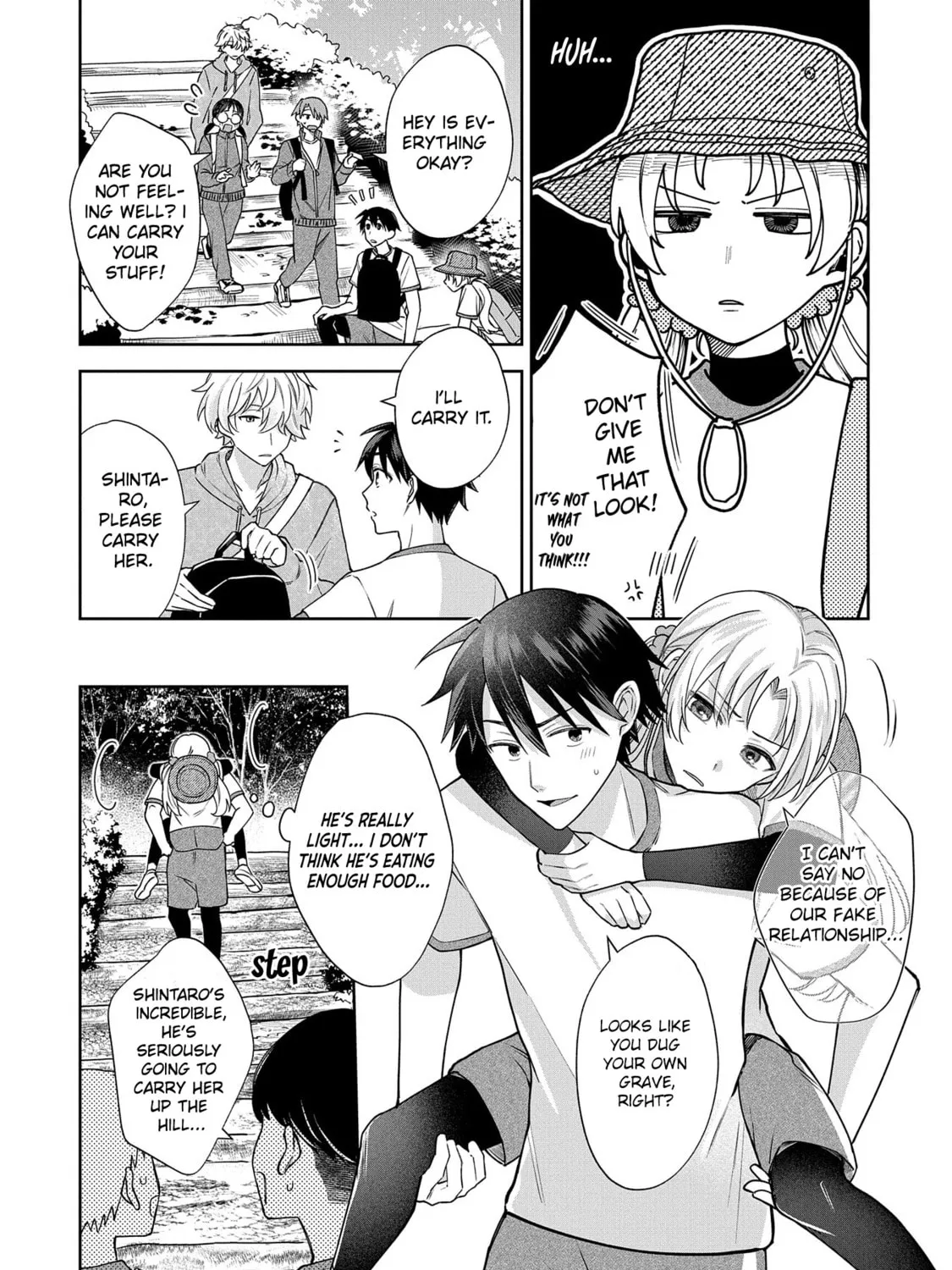 Inaho-kun wa Nise Kanojo no Hazu na no ni Chapter 6 page 15 - 